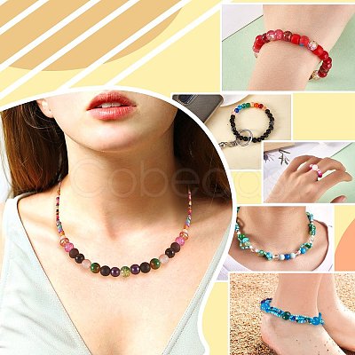 2 Bag Glass Round Beads Set JX547M-1