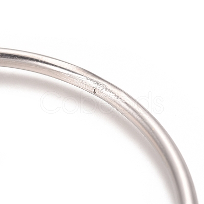 7Pcs 201 Stainless Steel Plain Bangle Sets Hand Polished for Women BJEW-L664-022A-P02-1