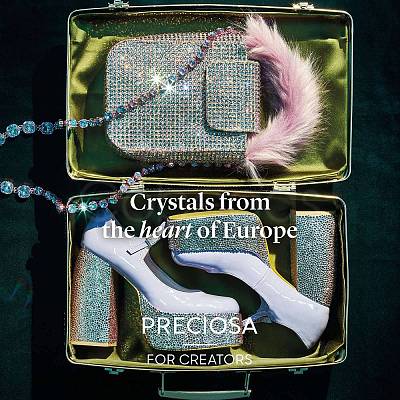 Preciosa® Crystal Hotfix Flatback Stones Y-PRC-HSS12-00530-200-1