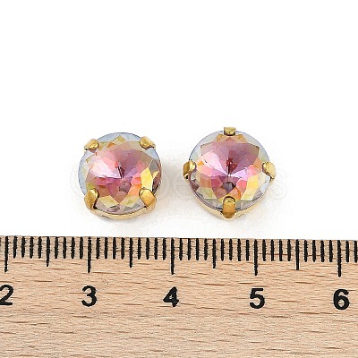 Brass Glass Rhinestone Sew on Rhinestones RGLA-U001-01G-01-1
