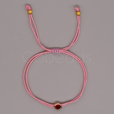 Adjustable Braided Fibre String Bracelets for Women DO1925-2-1