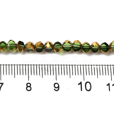 Electroplate Glass Beads Strands EGLA-P061-01B-03-1