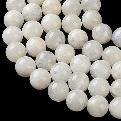 Natural Rainbow Moonstone Beads Strands G-D107-01A-1