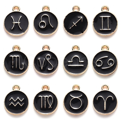 Alloy Enamel Pendants ENAM-YW0001-100A-1
