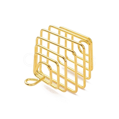 Iron Wire Spiral Bead Cage Pendants IFIN-Q126-01G-1