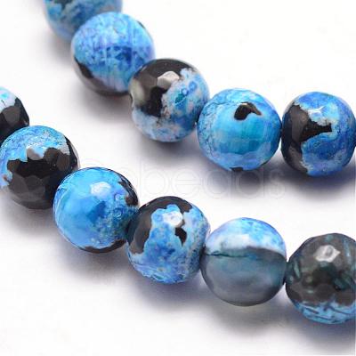 Natural Fire Crackle Agate Bead Strands G-K166-06F-8mm-02-1