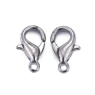 Zinc Alloy Lobster Claw Clasps E103-B-1