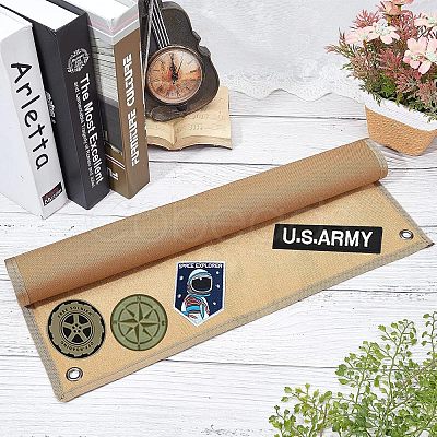 Nylon Badge Display Cloth DJEW-WH0011-03B-1