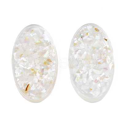 Transparent Acrylic Cabochons TACR-N006-66E-1