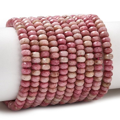 Natural Rhodonite Beads Strands G-G343-A01-2x4mm-1