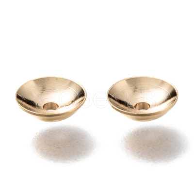 Brass Beads Caps KK-H759-37A-G-1