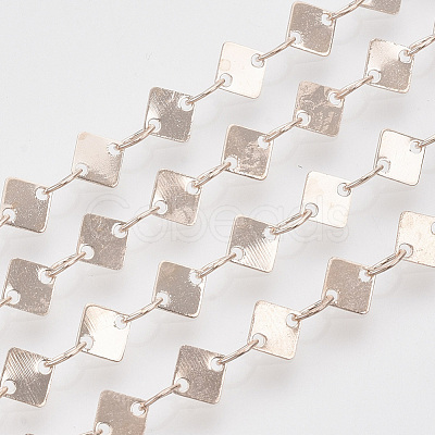 Soldered Brass Link Chains CHC-T008-02RG-1