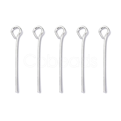 Silver Color Plated Iron Eye Pin X-EPS2.0cm-1