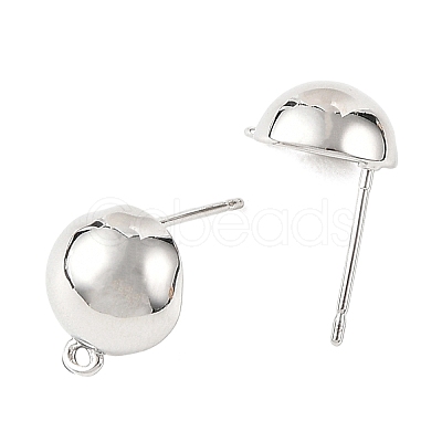 SHEGRACE Brass Stud Earring Findings XGRQ64407-867P-1