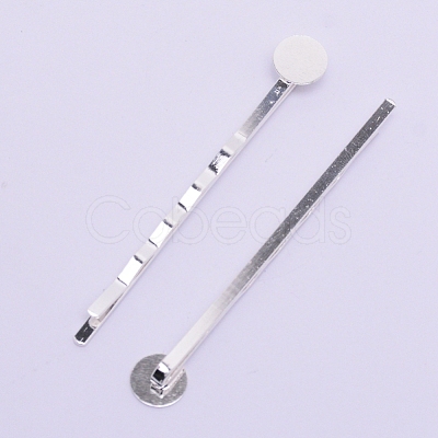 Iron Hair Bobby Pin Findings IFIN-WH0053-37S-1