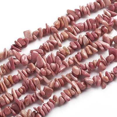 Natural Rhodonite Beads Strands G-D0002-C45-1