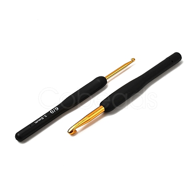 9Pcs Aluminium Oxide Crochet Hook Sets TOOL-C012-12-1