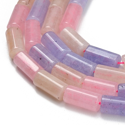 Dyed Natural Malaysia Jade Beads Strands G-C285-B01-01A-1