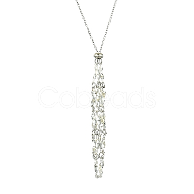 3Pcs 3 Style Brass Macrame Pouch Empty Stone Holder for Pendant Necklaces Making NJEW-AB00027-1