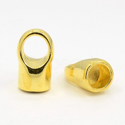 Brass Cord Ends KK-19X12-G-1