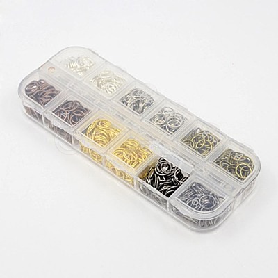 Iron Open Jump Rings JR8MM-M-1