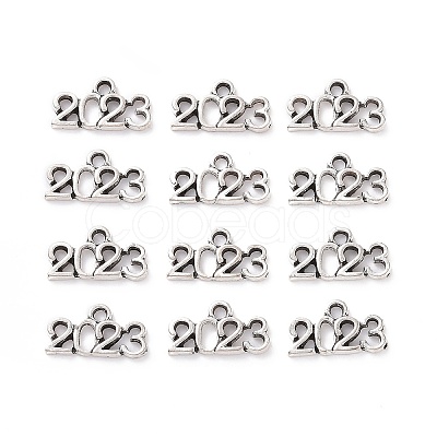 Rack Plating Tibetan Style Alloy Pendants TIBEP-S319-143-RS-1