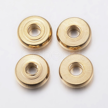 304 Stainless Steel Spacer Beads X-STAS-F136-02G-1