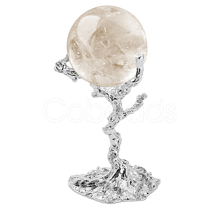 Alloy Crystal Ball Holders ODIS-WH0038-229A-P-1
