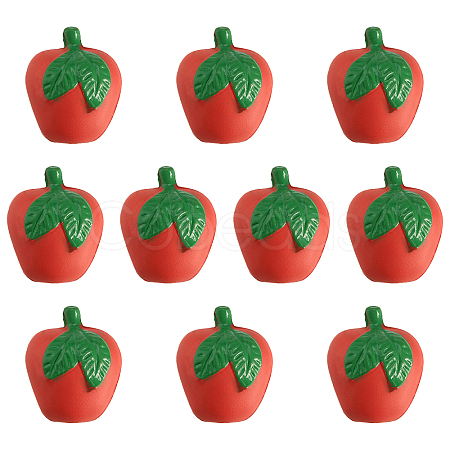 10Pcs Plastic Apple Toy KY-CA0001-55-1
