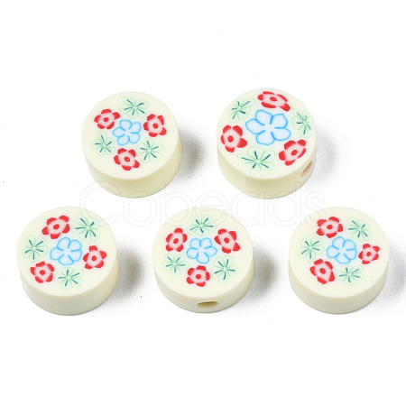 Handmade Polymer Clay Beads CLAY-N008-039L-1