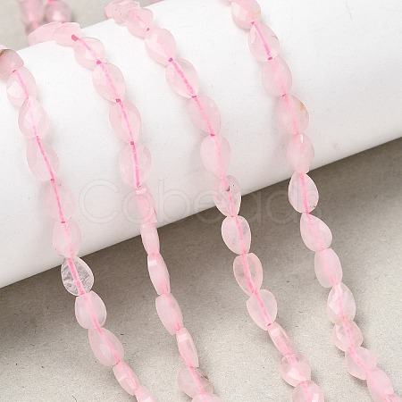 Natural Rose Quartz Beads Strands G-B159-A06-1