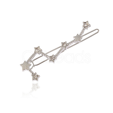 Alloy Hair Bobby Pins PW-WG46689-02-1