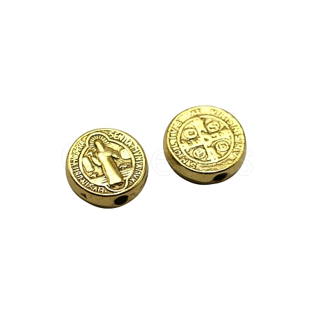 Tibetan Style Alloy Beads EAER-PW0001-153AG-1
