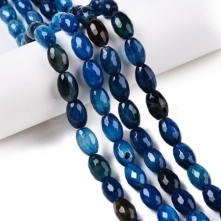 Natural Agate Beads Strands G-T138-180I-1
