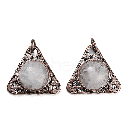 Natural Quartz Crystal Pendants GG-CBACC2B-04R-01-1