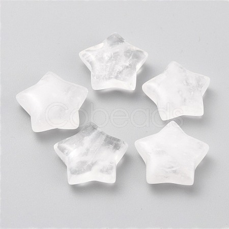 Natural Quartz Crystal Beads G-O196-08A-1