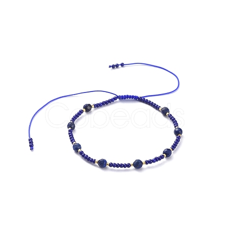 Adjustable Braided Bead Bracelets BJEW-JB04902-02-1