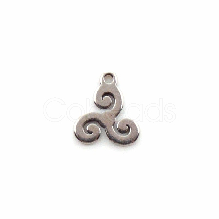 304 Stainless Steel Charms STAS-CJC0011-01P-1