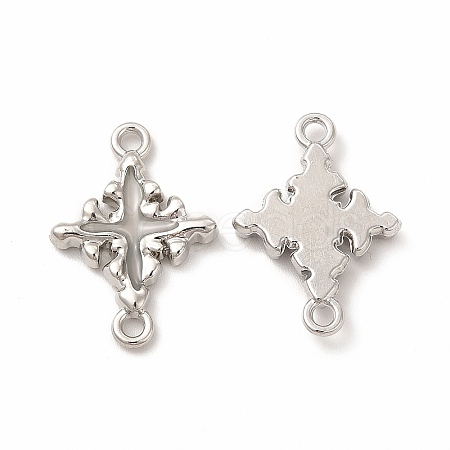 Rack Plating Alloy Enamel Connector Charms LS-FIND-G051-02P-07-1
