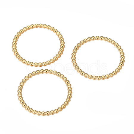 Ion Plating(IP) 304 Stainless Steel Linking Rings LS-STAS-L224-055C-G-1