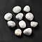 Natural Howlite Beads, Tumbled Stone, Healing Stones, for Reiki Healing Crystals Chakra Balancing, Vase Filler Gems, No Hole/Undrilled, Nuggets, 17~30x15~27x8~22mm