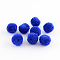 DIY Doll Craft Pom Pom Yarn Pom Pom Balls, Blue, 10mm, about 2000pcs/bag