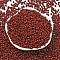 TOHO Round Seed Beads, Japanese Seed Beads, (46) Opaque Oxblood, 8/0, 3mm, Hole: 1mm, about 10000pcs/pound