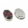 Sew on Rhinestone RGLA-T091-6x8mm-18P-2
