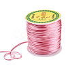 Nylon Satin Rattail Cords NWIR-R025-1.0mm-103-4