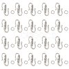 Tibetan Style Alloy S-Hook Clasps FIND-FS0005-25AS-1