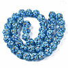 Handmade Lampwork Beads Strands LAMP-N021-015A-07-2