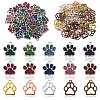 100Pcs 15 Style Alloy Enamel Charms FIND-SZ0002-06-1