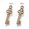 Tibetan Style Alloy Pendants MLF0220Y-2