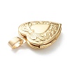 Brass Locket Pendants X-KK-P199-18G-4